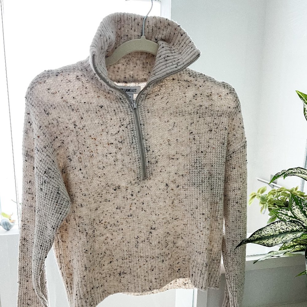 XS Women's Half Zip Pullover Sweater - BRAND NEW